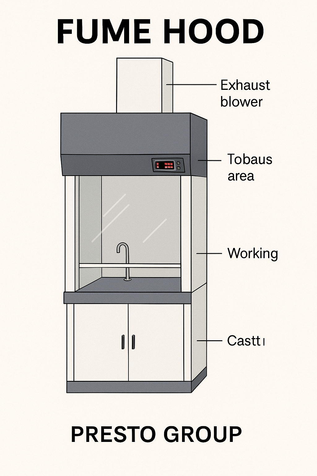  Fume Hood Diagram (with Parts)